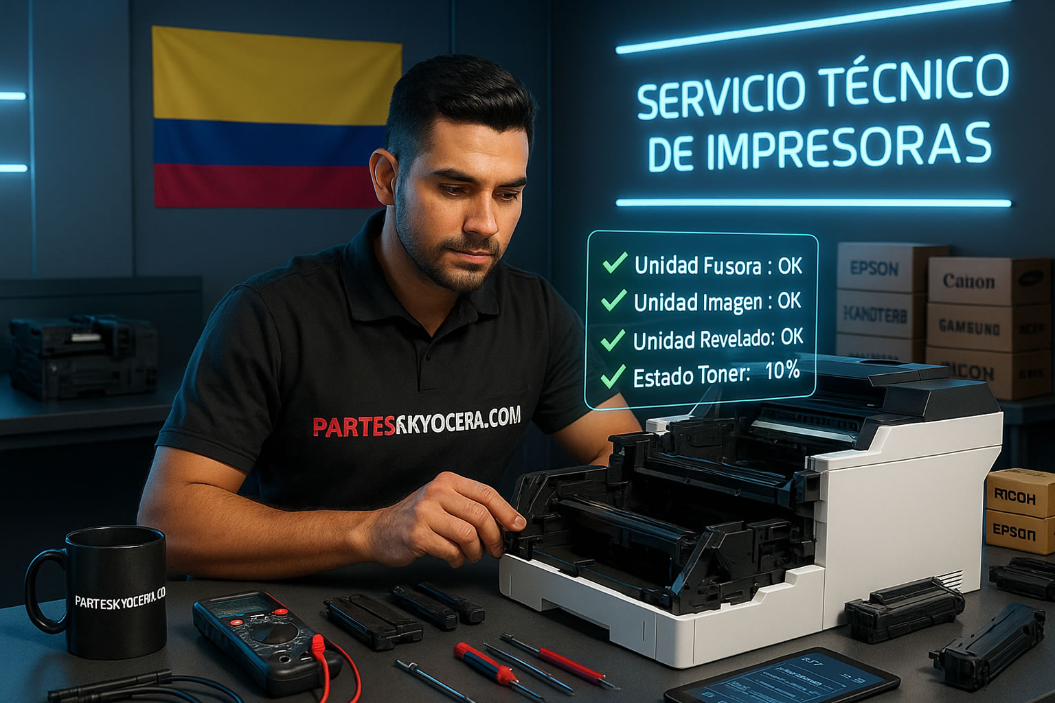 Mantenimiento Impresoras Kyocera